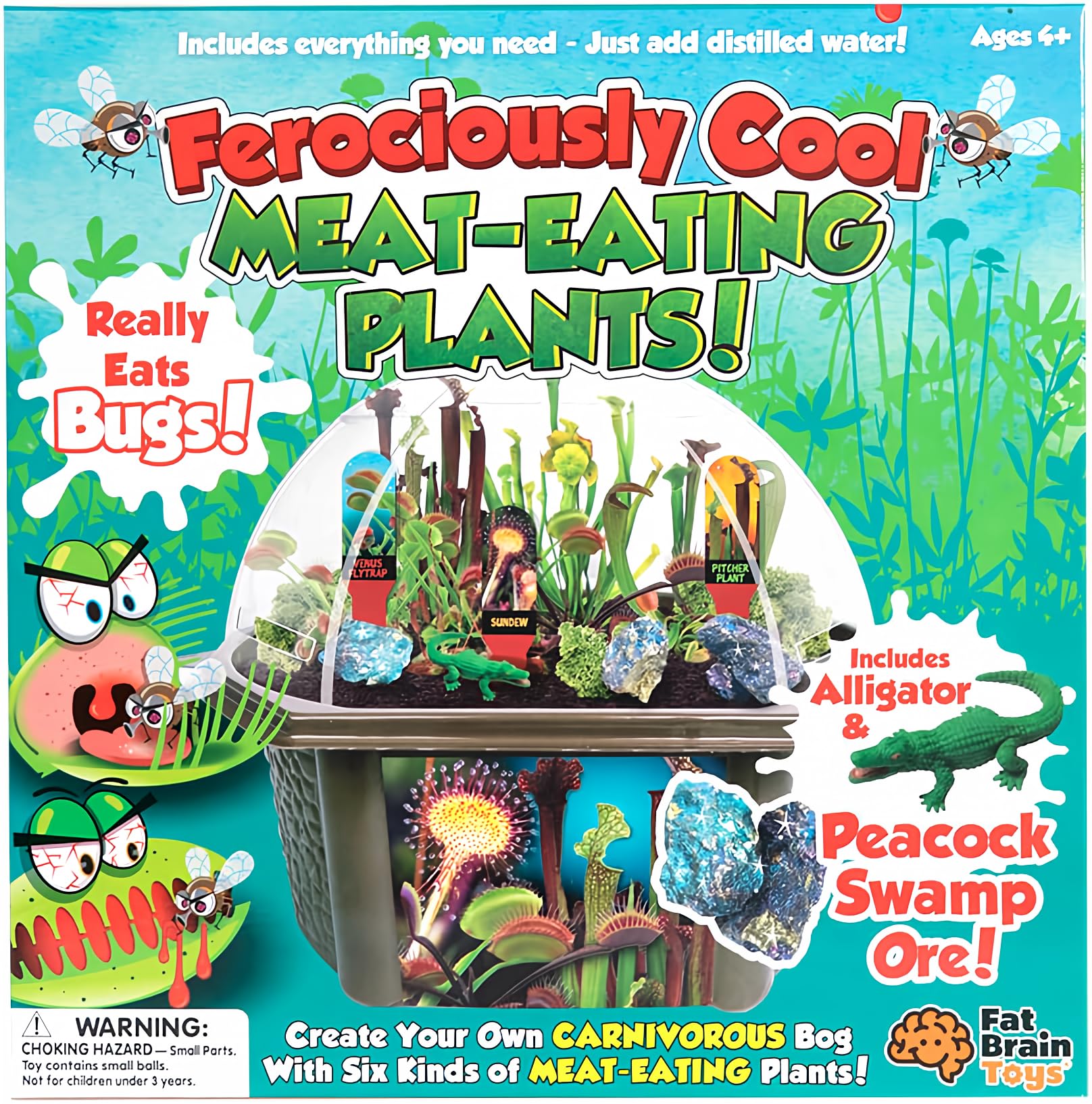 Amazon.com: Fat Brain Toys Ferociously Cool Meat-Eating Plants